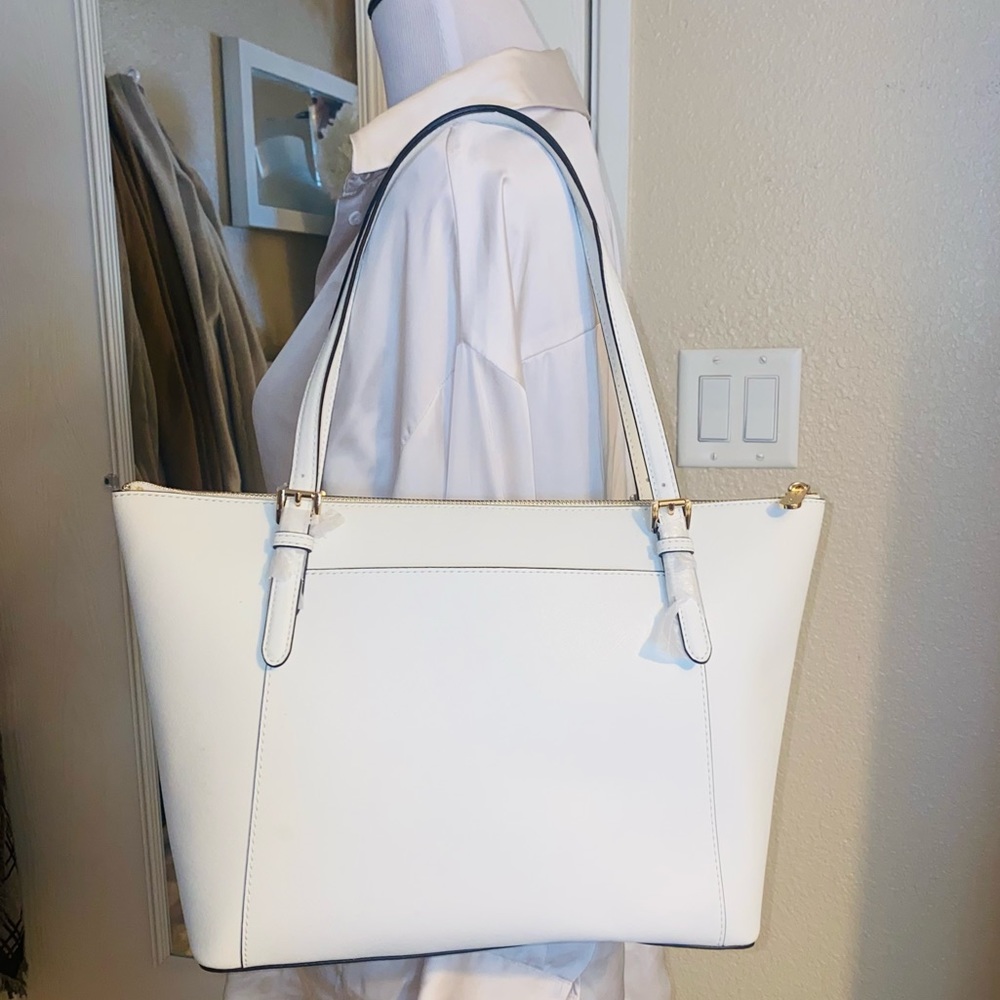 Michael Kors Ciara Tote Optic White - Picture 3 of 6
